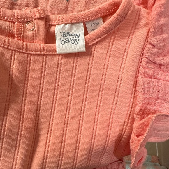 Disney Baby peach one piece romper - 12 months - Picture 9 of 10